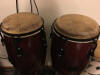 Natrual steer skins congas