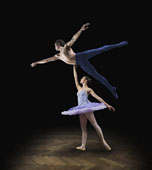 Ballet dance - woman holding man