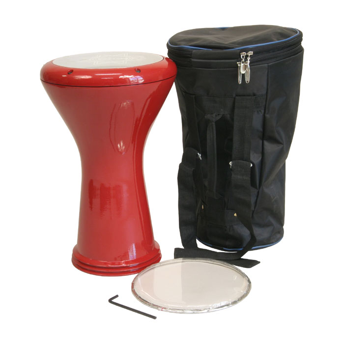 Alexandria Aluminum Doumbek, Red