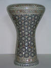 Mother of Pearl Doumbek Dark
