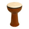 brown ceramic doumbek drum