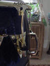 LP conga handle, gold