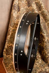 18 x 3.5" Mulberry Bodhran with T-Bar, Black