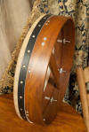Roosebeck Tunable Sheesham Bodhran Single Bar 18 x 4 inch