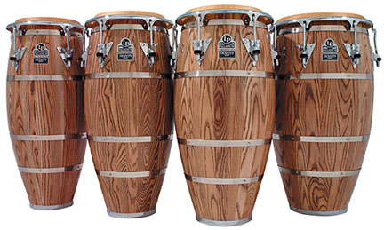 LP congas, bongos, timbales, djembes, batas, tamboras, talking drums