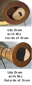 udu drum mic